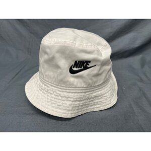 Nike Men's 100% Cotton Apex Bucket Hat White Size M NEW!